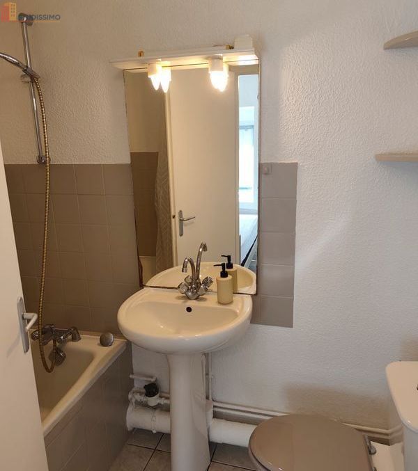 Studio meublé 19m² Serre-les-Sapins - Calme, rénové - Photo 3