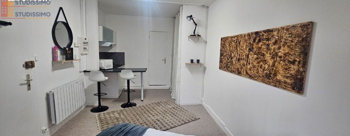 Studio meublé 26m² Montbéliard centre - Calme, lumineux - Photo 4