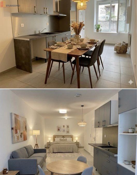 Studio 32m² Montoison - Agréable, centre-ville - Photo 1