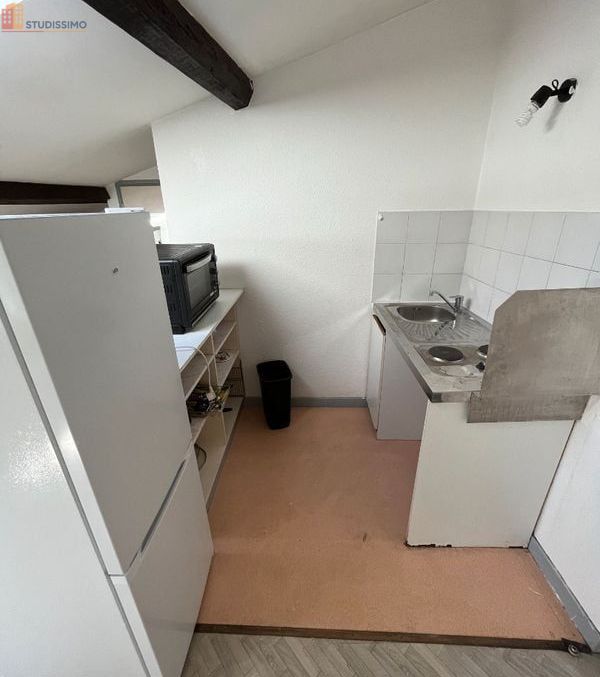 Studio meublé 30m² Valence - Lumineux, dernier étage - Photo 1