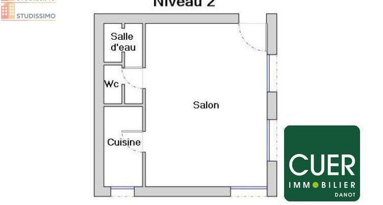 Studio 35m² Valence - DPE C, 2e étage - Photo 9