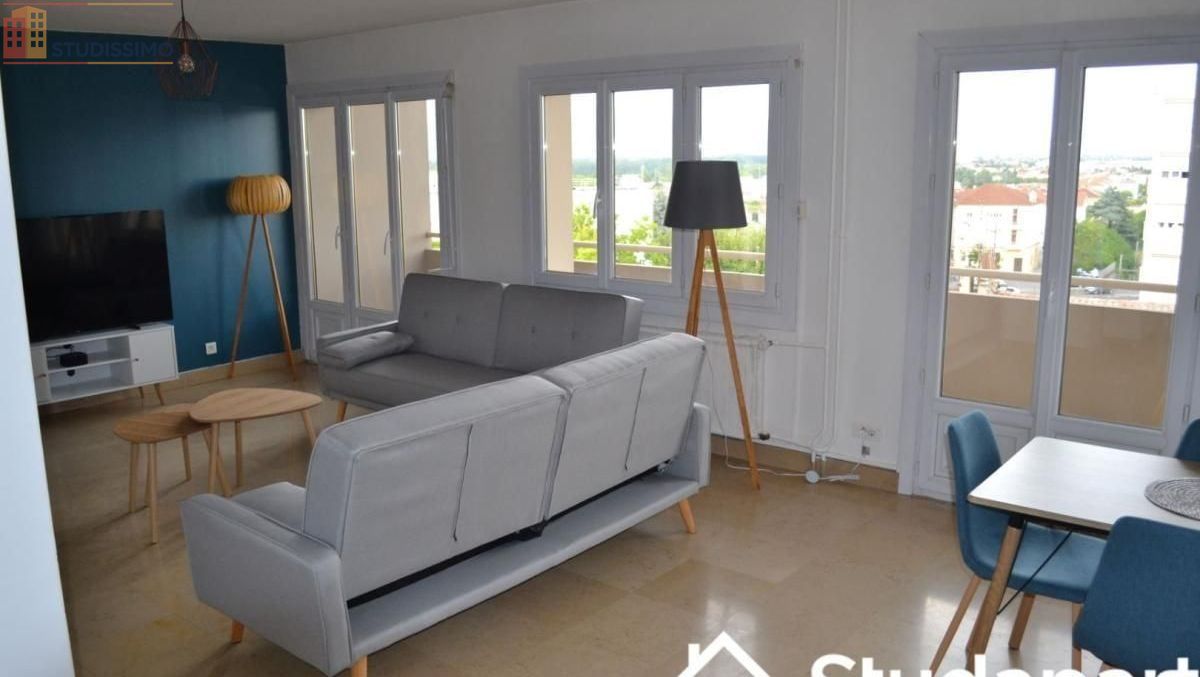 Studio 12m² Valence - Meublé, 6e étage - Photo 1