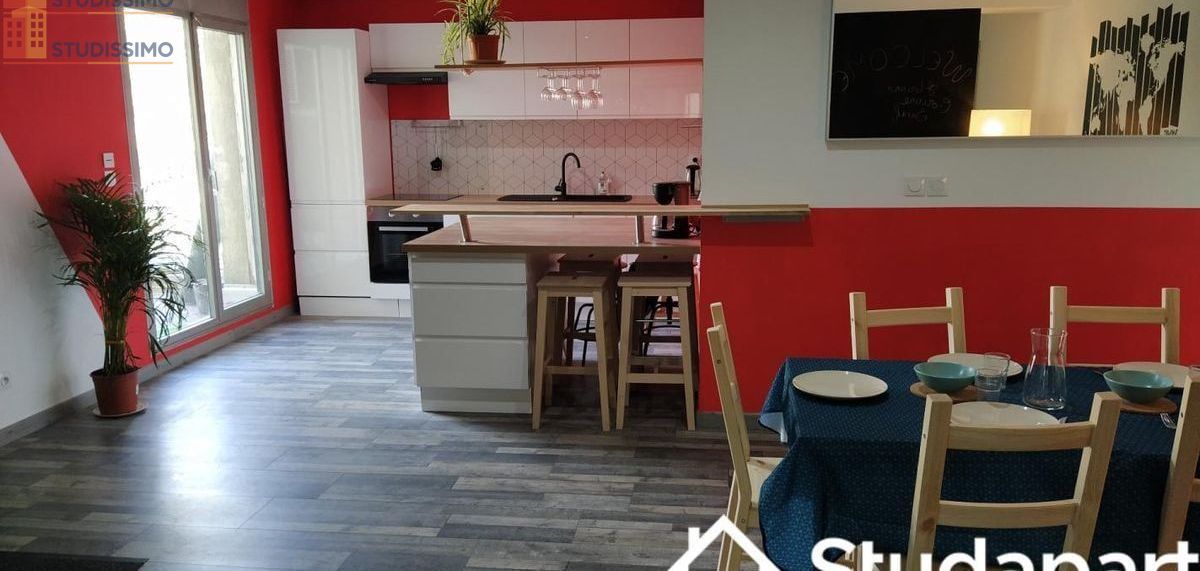 Studio meublé 14m² Valence centre - Lumineux - Photo 3