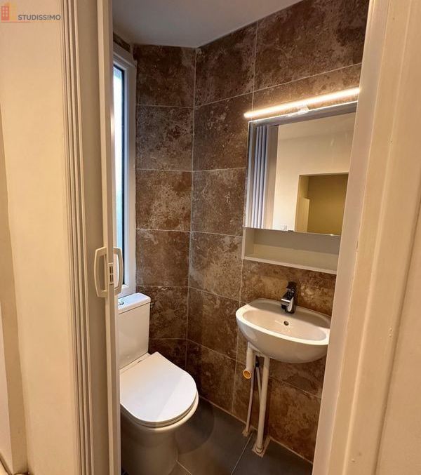 Studio meublé 17m² Valence - Meublé, DPE D - Photo 10
