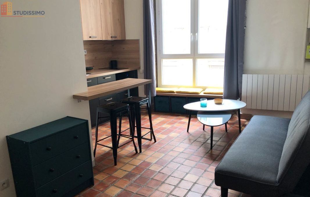 Studio meublé 28m² Valence centre - Meublé, DPE D - Photo 1