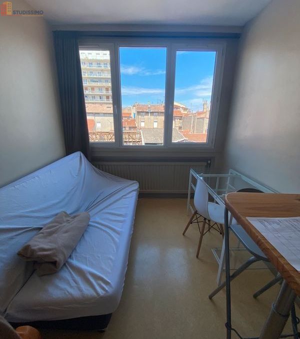 Studio meublé 19m² Valence - Chauffage, wifi - Photo 2