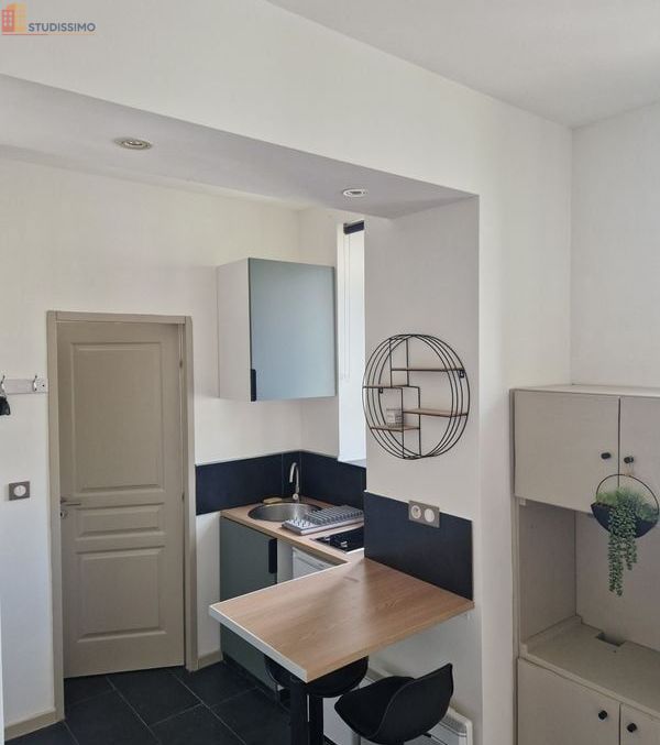 Studio meublé 20m² Valence centre - Rénové, proche gare - Photo 5