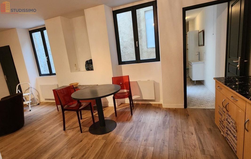 Studio meublé 44m² Valence centre - Cour privée, grand séjour - Photo 9
