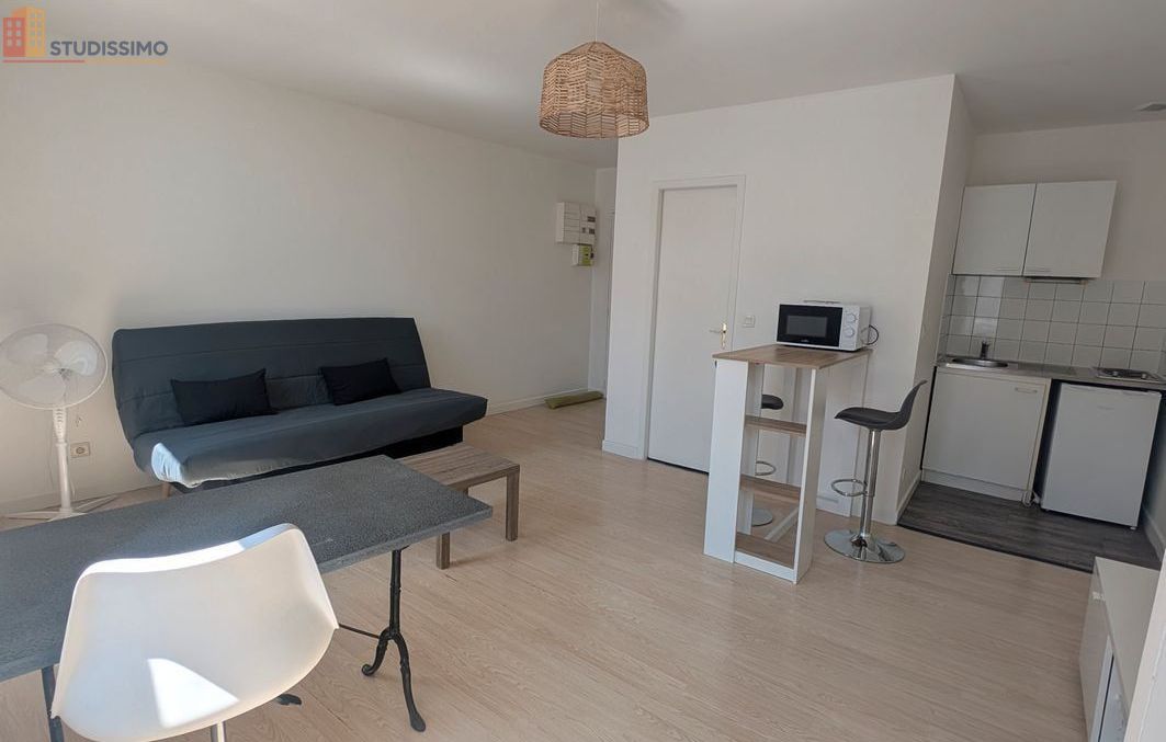 Studio meublé 28m² Valence centre-ville - Lumineux - Photo 6
