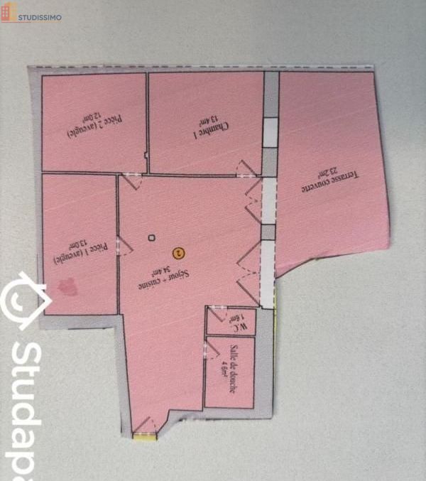 Studio meublé 12m² Bernay - Meublé, DPE A - Photo 1