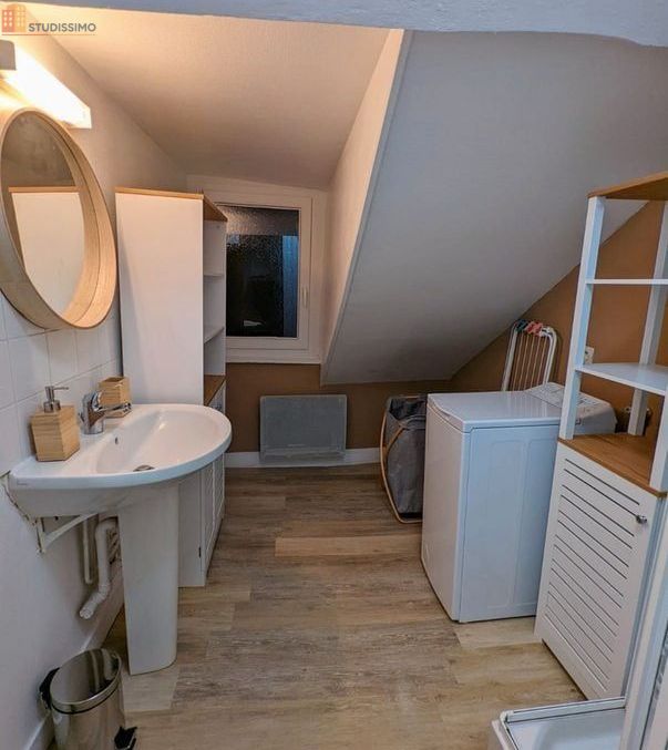 Studio meublé 21m² Évreux - Calme, dernier étage - Photo 2