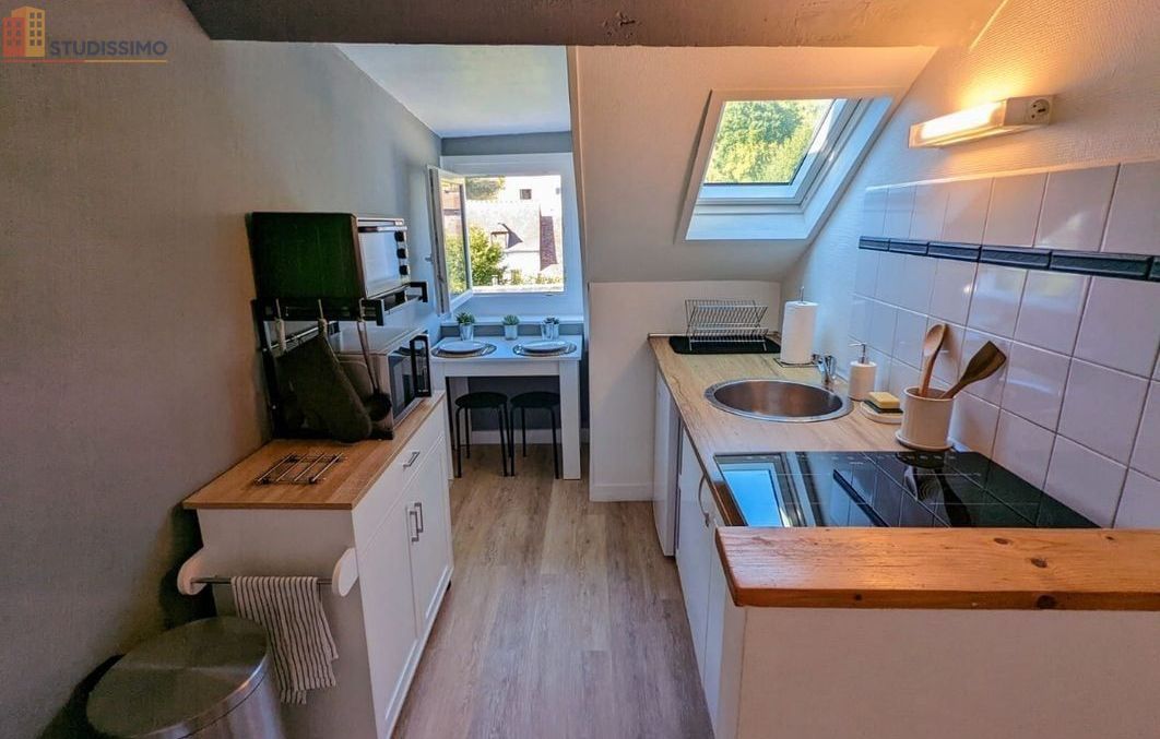 Studio meublé 21m² Évreux - Calme, dernier étage - Photo 1
