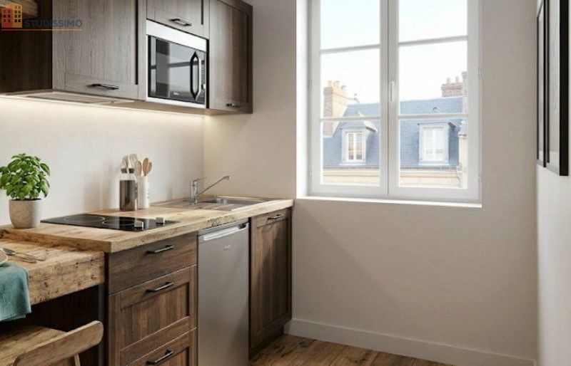 Studio meublé 15m² Pont-Audemer - Tout compris, idéal pros - Photo 5
