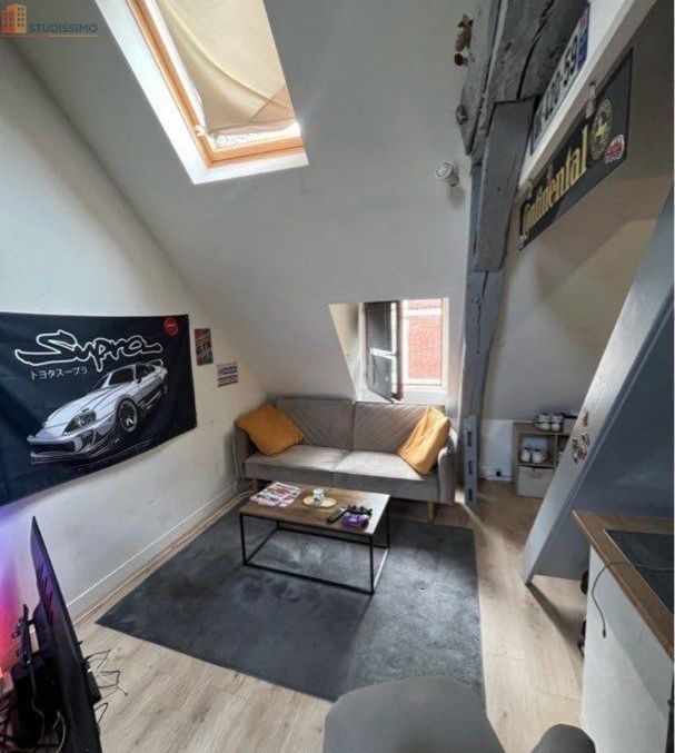 Studio 19m² Pont-Audemer - Duplex rénové, centre-ville - Photo 2