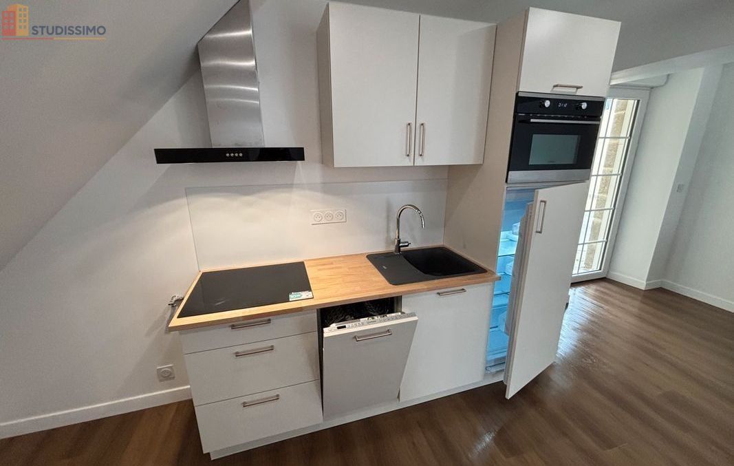 Studio meublé 28m² Spézet - Meublé, DPE B - Photo 2