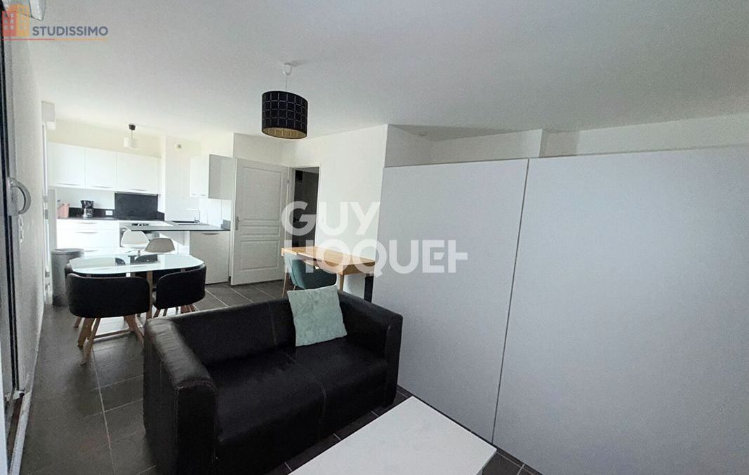 Studio meublé 34m² Brest 29200 - Lumineux, étage élevé - Photo 9