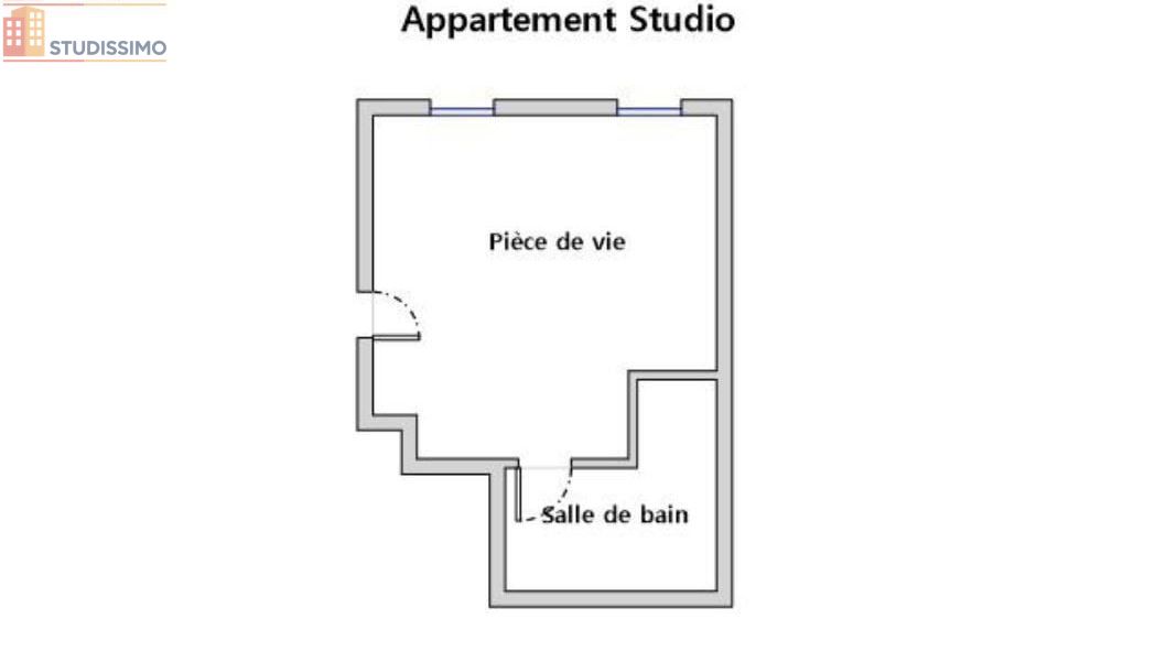 Studio meublé 18m² Brest 29200 - Lumineux, 3e étage - Photo 7