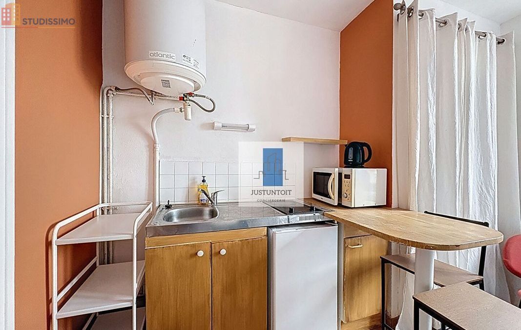 Studio meublé 17m² Brest 29200 - Meublé, 3e étage - Photo 4
