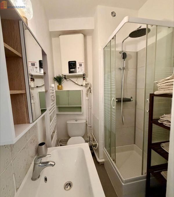 Studio meublé 18m² Brest 29200 - Meublé, DPE D - Photo 14