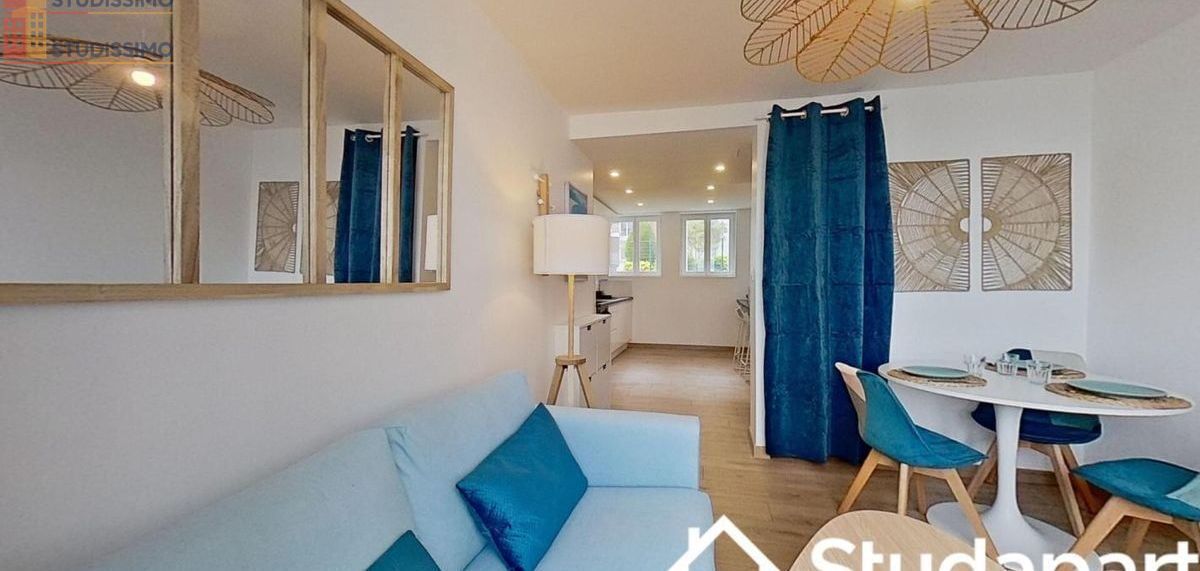 Studio meublé 12m² Brest 29200 - Meublé, DPE A - Photo 1