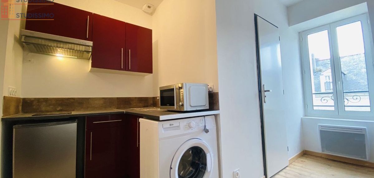 Studio meublé 24m² Quimper - Meublé, 2e étage - Photo 3