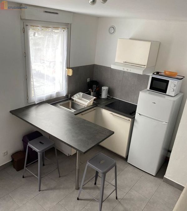 Studio meublé 23m² Brest Kérinou - Meublé, 1er étage - Photo 1