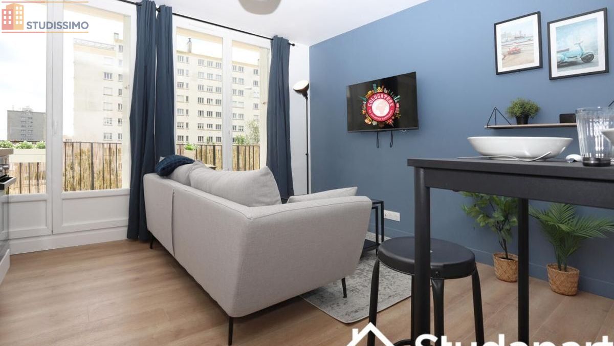 Studio meublé 11m² Brest 29200 - Meublé, DPE A - Photo 2