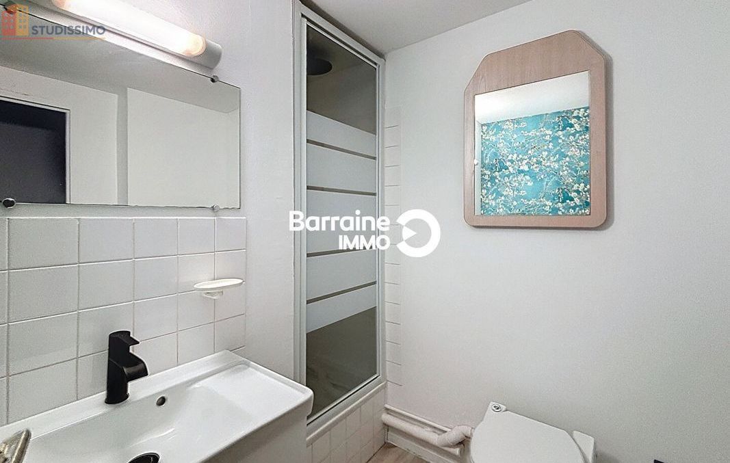 Studio meublé 26m² Brest 29200 - Dernier étage, lumineux - Photo 25