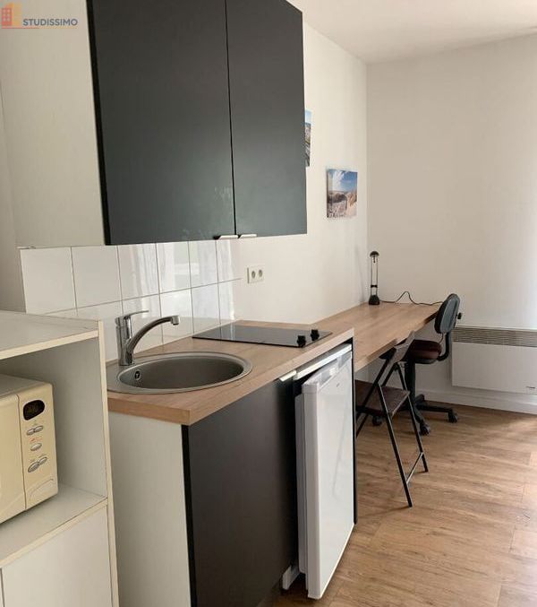 Studio meublé 18m² Brest 29200 - Meublé, 1er étage - Photo 4
