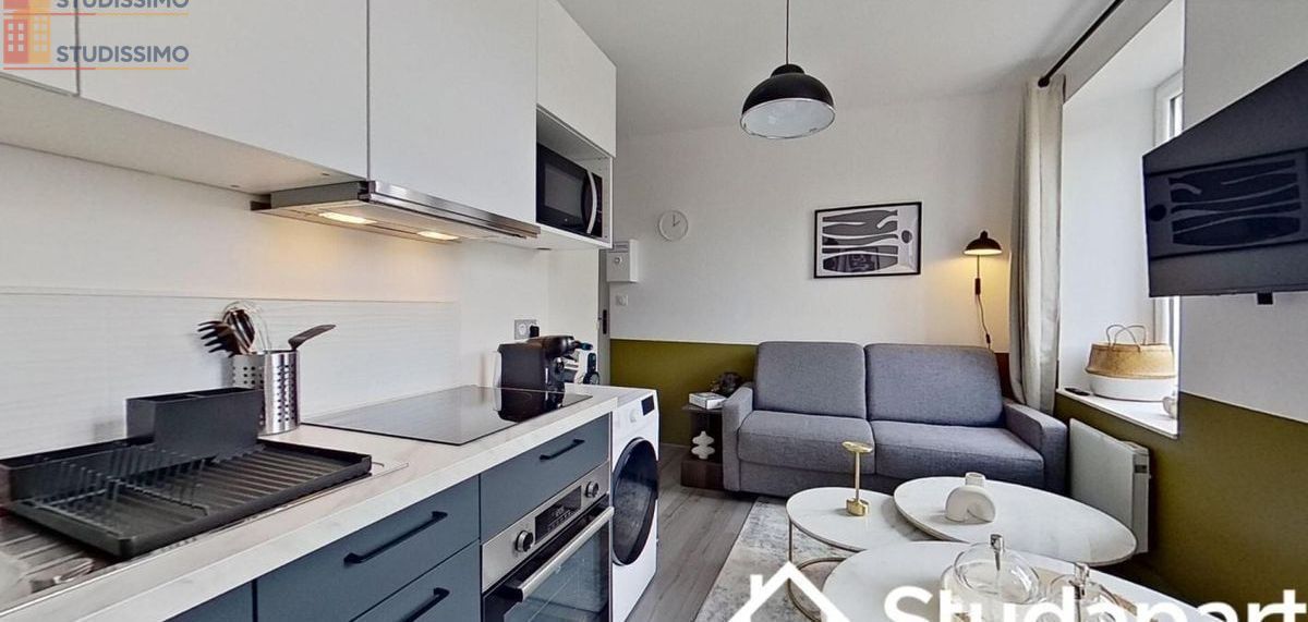 Studio meublé 13m² Brest 29200 - Meublé, DPE A - Photo 10