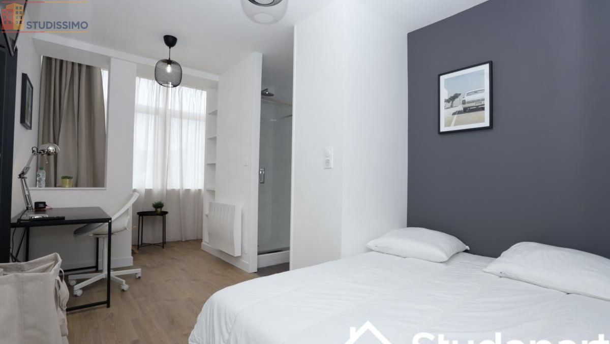 Studio meublé 13m² Brest 29200 - Lumineux - Photo 2
