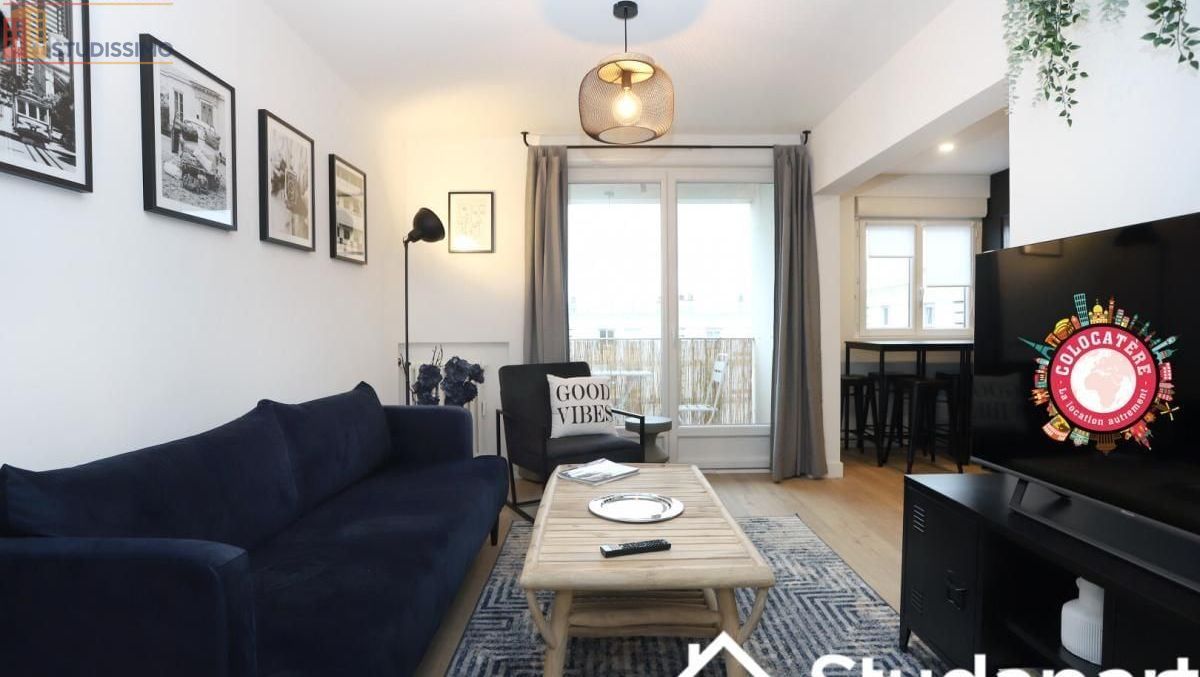Studio meublé 10m² Brest 29200 - Meublé, DPE A - Photo 1