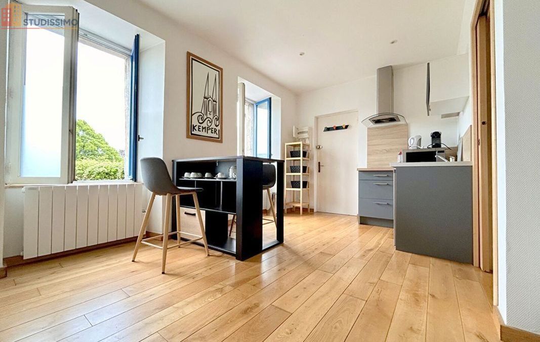 Studio meublé 20m² Quimper - Calme, lumineux - Photo 8