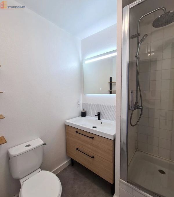 Studio meublé 22m² Gouesnou - 3e étage, lumineux - Photo 13