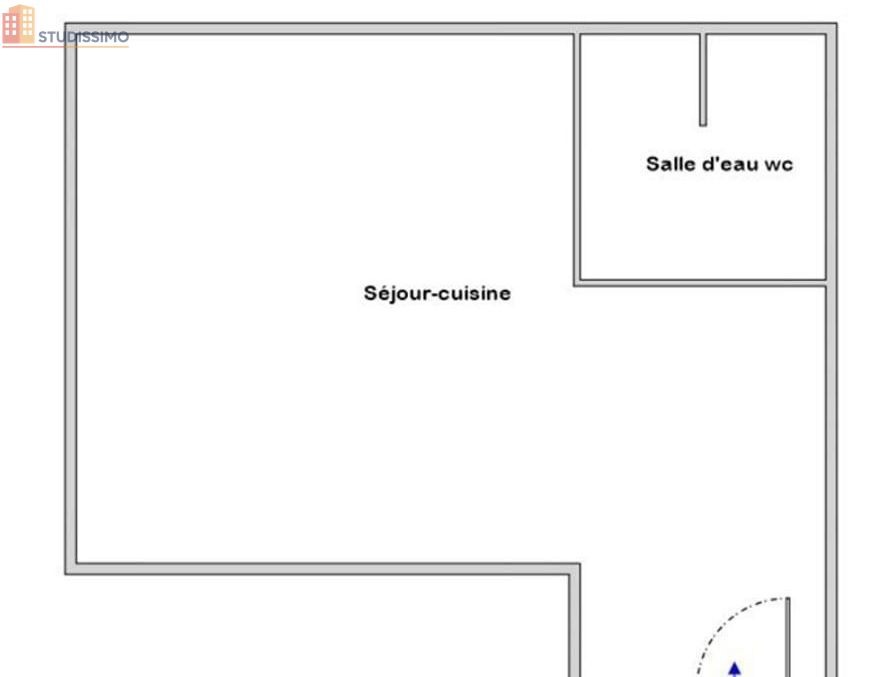 Studio 17m² Brest 29200 - Meublé, DPE C - Photo 4