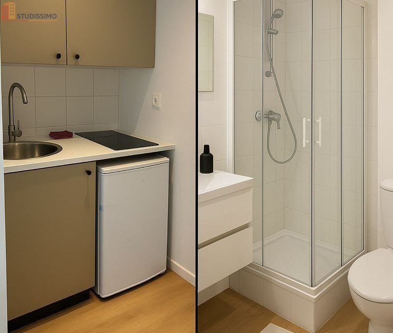 Studio 15m² Brest 29200 - Meublé, proche UBO - Photo 1