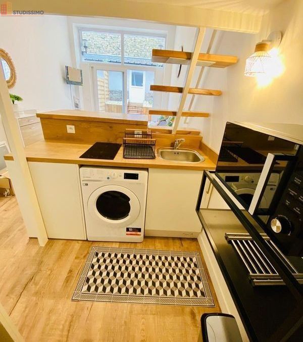 Studio meublé 20m² Quimper - Mezzanine, terrasse sud - Photo 6