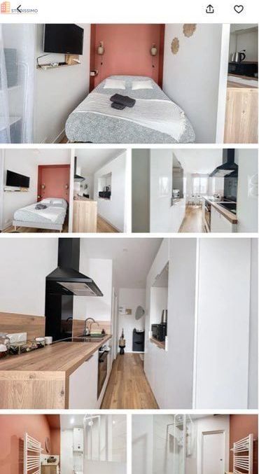 Studio meublé 23m² Brest 29200 - Meublé, 4e étage - Photo 5
