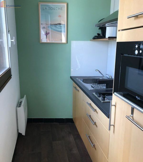 Studio meublé 27m² Quimper - Lumineux, 3e étage - Photo 0