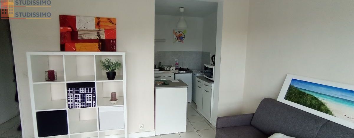 Studio meublé 24m² Brest 29200 - Meublé, DPE D - Photo 1