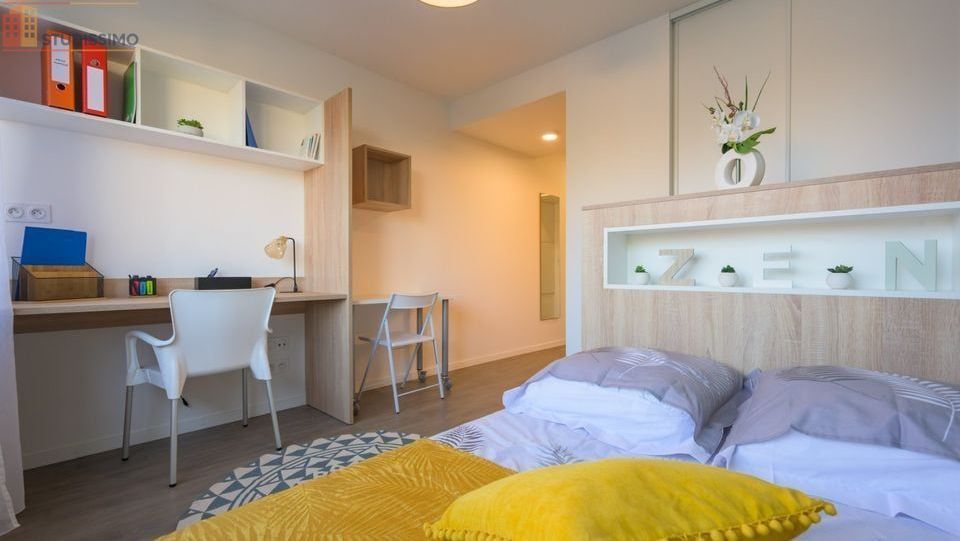 Studio meublé 19m² Brest 29200 - Tout compris, pour étudiant - Photo 2
