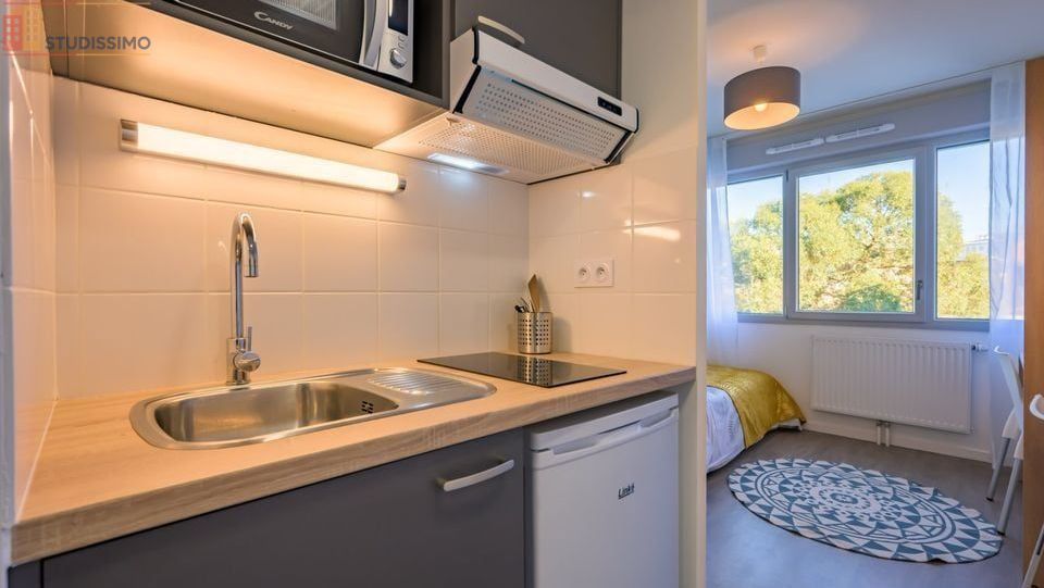 Studio meublé 19m² Brest 29200 - Tout compris, pour étudiant - Photo 1