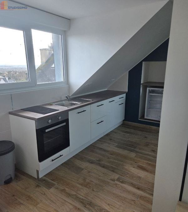Studio meublé 30m² Plougastel-Daoulas - Meublé, dernier étage - Photo 1