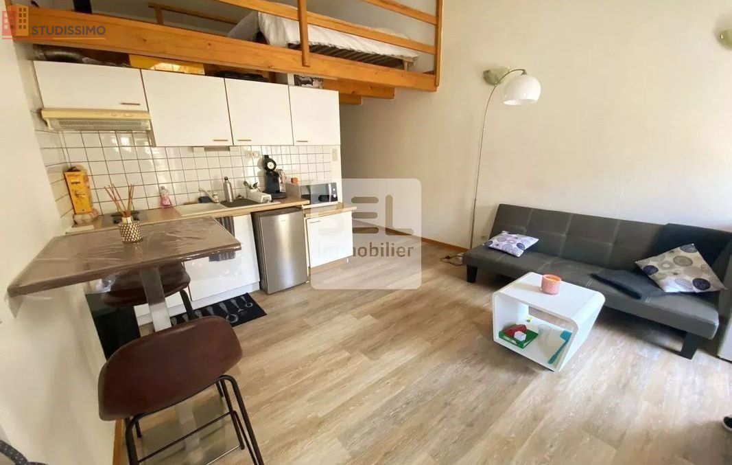 Studio meublé 26m² Bagnols-sur-Cèze - Meublé, DPE D - Photo 1