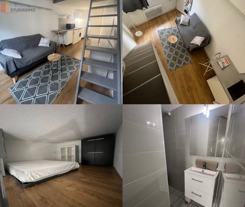 Studio 19m² Nîmes 30000 - Mezzanine, meublé - Photo 1