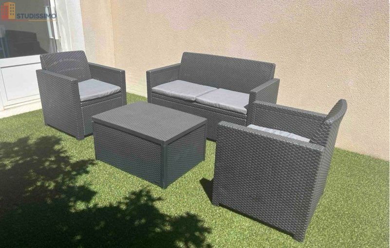 Studio 30m² Vergèze - Meublé, terrasse - Photo 1