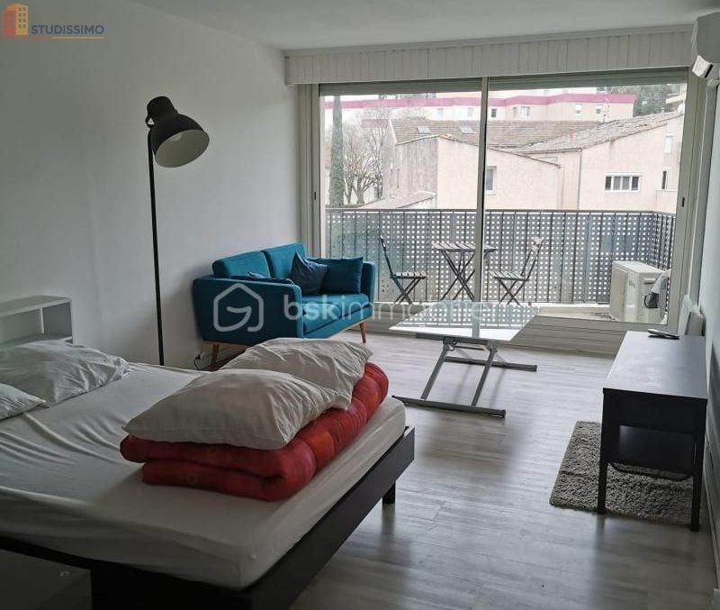 Studio meublé 25m² Nîmes - Meublé, DPE B - Photo 2