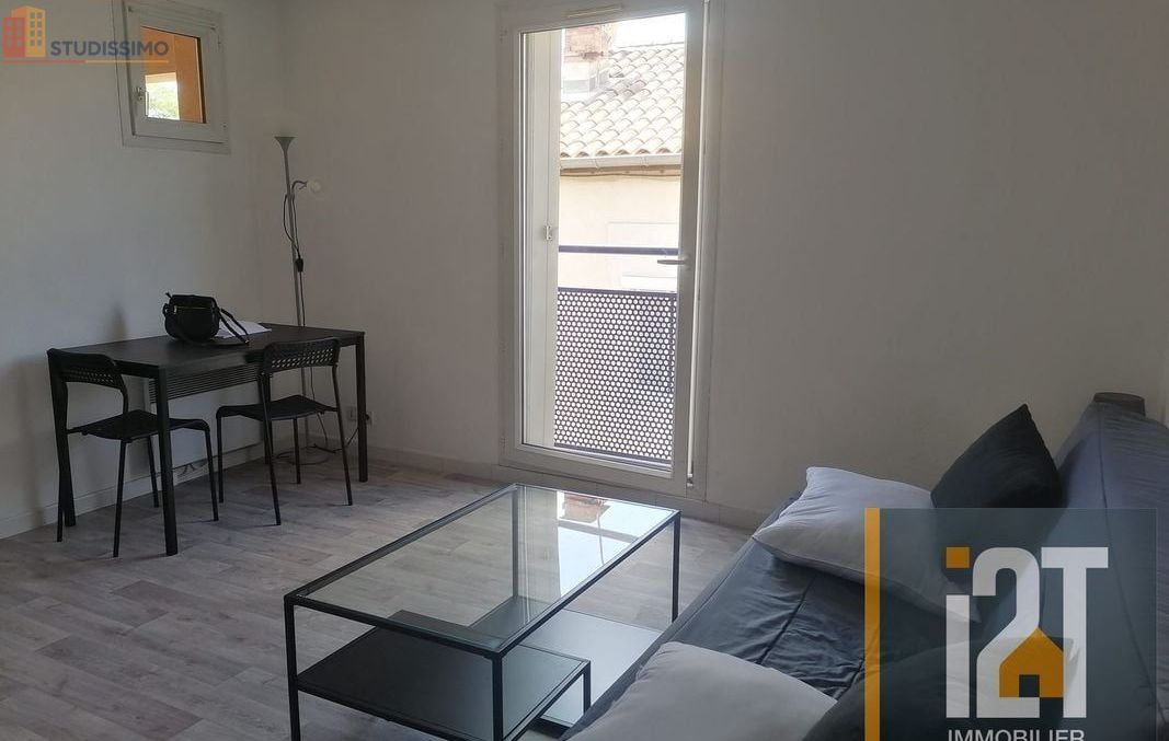 Studio meublé 21m² Nîmes 30000 - Lumineux, 2e étage - Photo 2