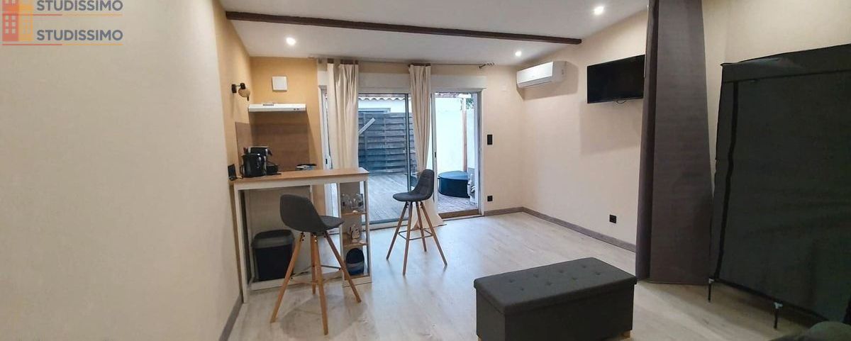 Studio 35m² Uchaud - Meublé, terrasse et parking - Photo 2