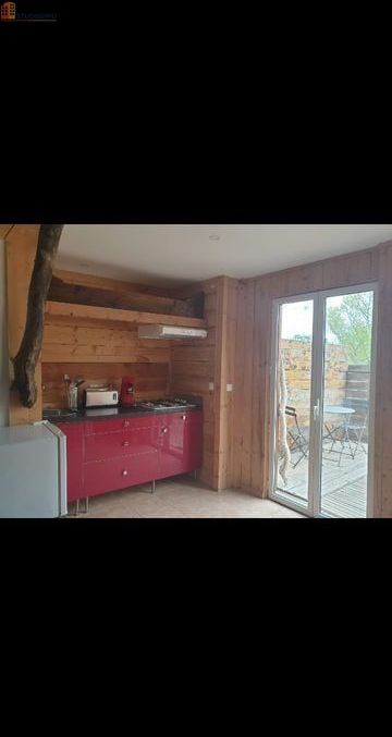 Studio meublé 30m² Cornillon 30630 - Grande terrasse - Photo 1